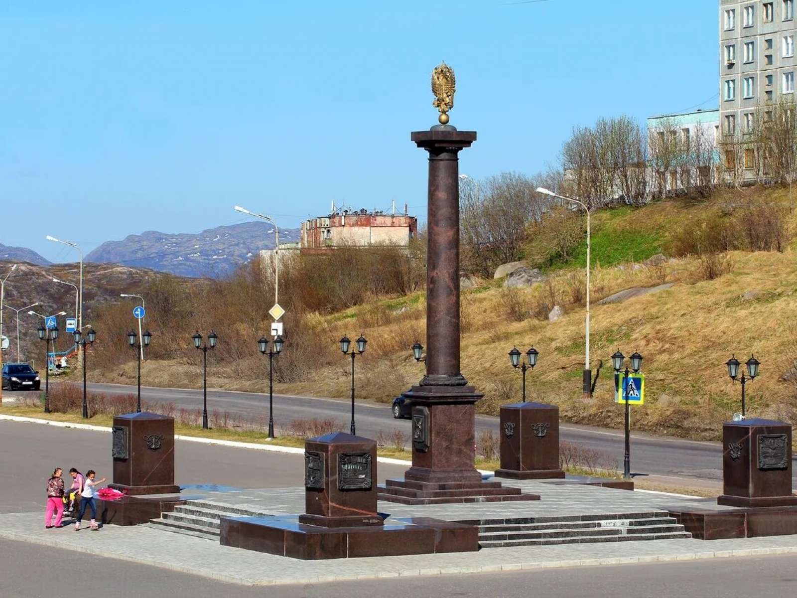 Полярный - Город Воинской Славы