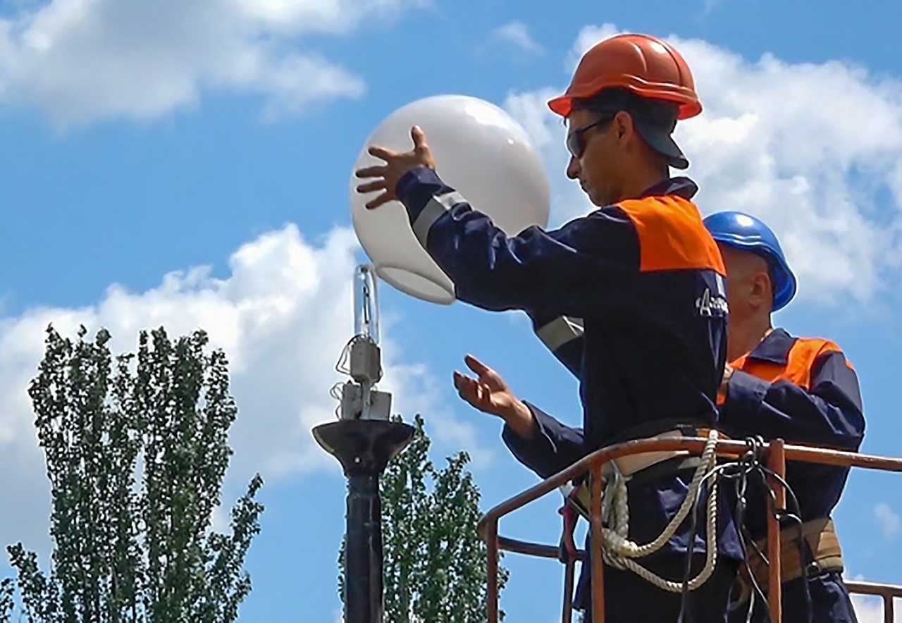 В Московском районе сменят устаревшее освещение