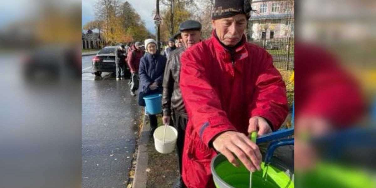 За водой – на речку! Петербург оказался не готов к зиме по вине Беглова