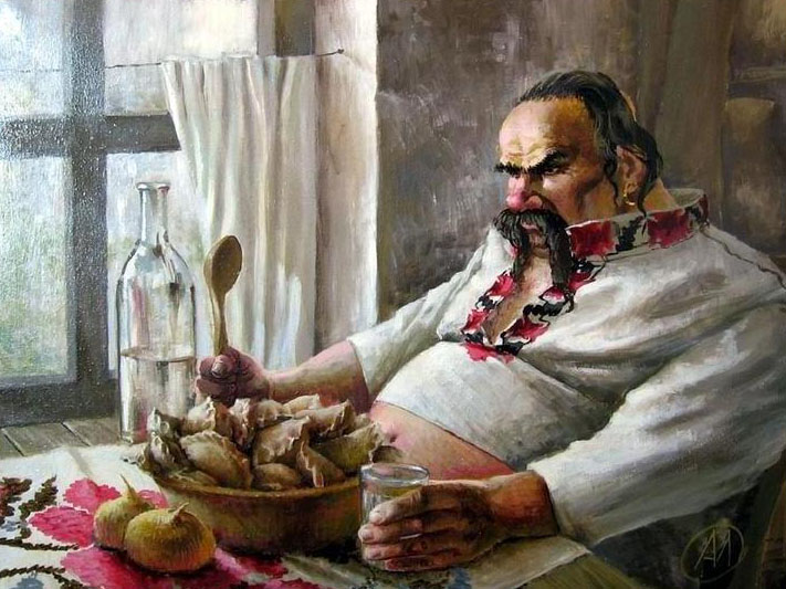 С полным желудком и умереть не страшно. Юмор